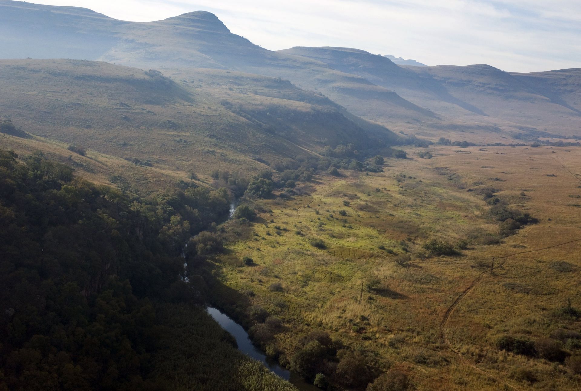 An aerial view over Blyde River Canyon, from Mariepskop (Photo by Per-Anders Pettersson/Getty Images)